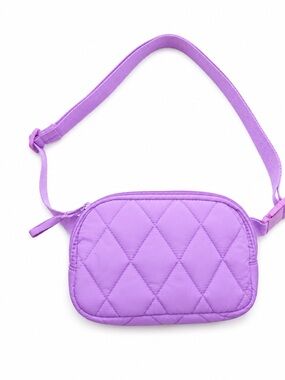 Vera Bradley Quilted Purple Crossbody Bag